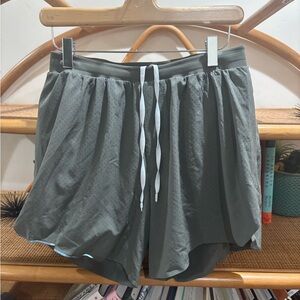 lululemon athletica Olive Green Lightweight Athletic Shorts